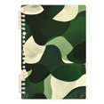 thumbnail image 7 of FORMRS 1-Subject Spiral Notebook 8" x 5" College Ruled 60 Refillable Sheet A5 Hard Cover, 2 Pack, Black Abstract, 7 of 7