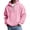 Pink, variant on Men Waffle Knit Half Zip Hoodie Sevevn Long Sleeve Drawstring Hooded Sweatshirt With Front Kangaroo Pocket For Casual Daily Wear Outdoor Activities And Weekend Street Outfits
