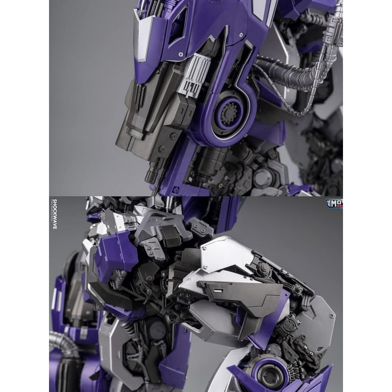 YOLOPARK Transformers Toys Shockwave PLAMO,Bumblebee The Movie