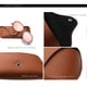 thumbnail image 2 of 2pcs Glasses Cases Classic Oxford Cloth Lichee Grain Anti-pressure Sunglasses Box (Brown), 2 of 4
