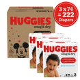 thumbnail image 4 of Huggies Snug & Dry Baby Diapers, Size 2 (12-18 lbs), 222 Ct (Select for More), 4 of 15