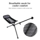 thumbnail image 4 of Silla para Acampar Likrtyny Taburete Portátil con Reposapiés para Pesca Al Aire Libre, 4 of 9