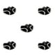 thumbnail image 2 of Minnieouse Bragas de algodón Mujer Ropa interior transpirable Cómodo Calzoncillos lindos Elástico Bowknot Calzoncillos íntimos Negro / Type2 NO2, 2 of 6
