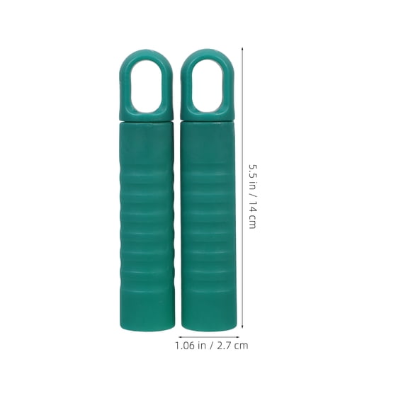 Hytrove 2-Pack Replacement Broom Handles with Ergonomic Non- Grip for Home and Office Cleaning Tools