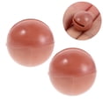 thumbnail image 1 of Minkissy 100Pcs Round Hand Bell Rattle Light Brown Plastic Noise Producer For Shaking Toys And Diy Projects, 1 of 6