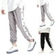 thumbnail image 4 of Odeerbi 5-16 Años Niños Algodón Pantalones de Ejercicio de Secado Rápido Athletic Deportes Jogger Pantalones Primavera Suelto Joggers Con Múltiples Bolsillos, 4 of 4