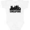 thumbnail image 3 of Inktastic Singapore City Skyline with Grunge Boys or Girls Baby Bodysuit, 3 of 5