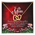 thumbnail image 2 of To Mom There is Nothing in This World Inseparable Necklace, 2 of 20