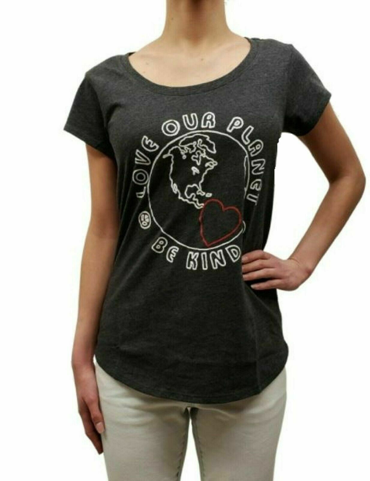 Lucky Brand Women's Graphic T-Shirt, Lucky Black Xs