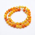 thumbnail image 2 of Natural Agate Beads Strands Dyed & Heated Round 8mm Hole: 1mm about 47~48pcs/strand 15.3 inch(39cm), 2 of 3