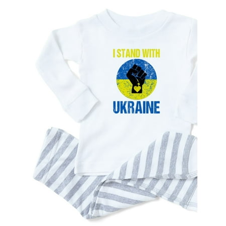 

CafePress - Support Ukraine I Stand With Ukraine P Pajamas - Toddler Long Sleeve Pajama set