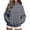 Dark Gray, variant on CQONEPT Mock Neck Sweatshirt Women Fall Fashion Turtleneck Pullover Long Sleeve Casual Fleece Sweatshirts Fall Winter Fashion Clthes XL