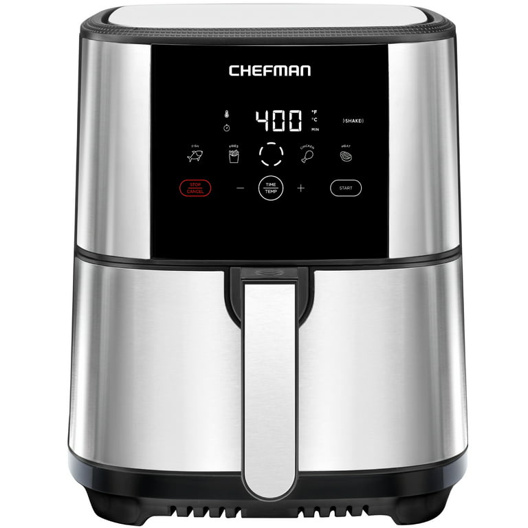 Chefman 4.5 Qt. Turbo-fry Touch Digital Air Fryer, Fryers, Furniture &  Appliances