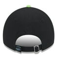 thumbnail image 4 of Men's New Era Black Tampa Bay Rays 2024 City Connect 9TWENTY Adjustable Hat, 4 of 5
