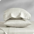 thumbnail image 3 of Bare Home  Double Brushed Pillowcase Set (Set of 2) Modern Plaid - Stone/White Standard, 3 of 7