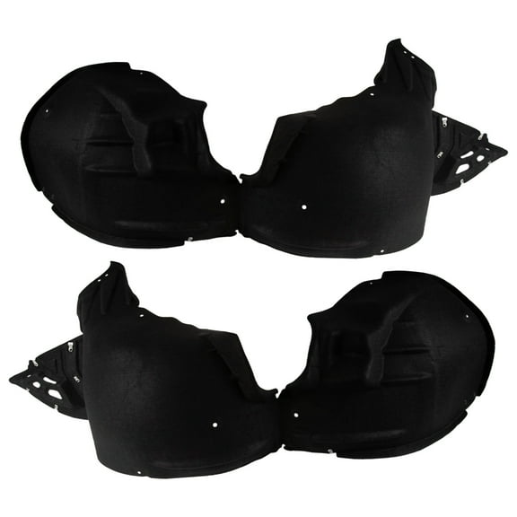 TRQ Inner Fender Liner Set Fits Select 2019 Chevrolet Malibu GM1248302 GM1249302