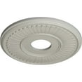 thumbnail image 3 of Ekena Millwork 15 3/4"OD x 3 7/8"ID x 3/4"P Berkshire Ceiling Medallion (Fits Canopies up to 7"), Hand-Painted Pot of Cream, 3 of 6