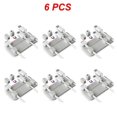 thumbnail image 1 of 1~7PCS Magnet Cable Winder Adhesive Silicone USB Cable Fixer Organizer Solid Color Cable Holder Line Charger Clip for Desk Gray Single 6pcs, 1 of 6