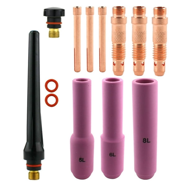 Consumables Kit for 171826 Series TIG Torches with Standard SetUp