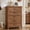 Brown, variant on LEYAOYAO 5-Drawer Vertical Dresser, 46in Tall Freestanding Wooden Storage Chest with Large Capacity for Bedroom & Living Room, Brown