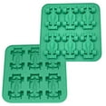 thumbnail image 3 of Ireezec Race Car Molds Silicone Ice Trays for Cocktails Whiskey Party Drinks Fun Maker for Beverages Freezer Tray with Fast Car Design for Adults Bar Home Kitchen Use, 3 of 6