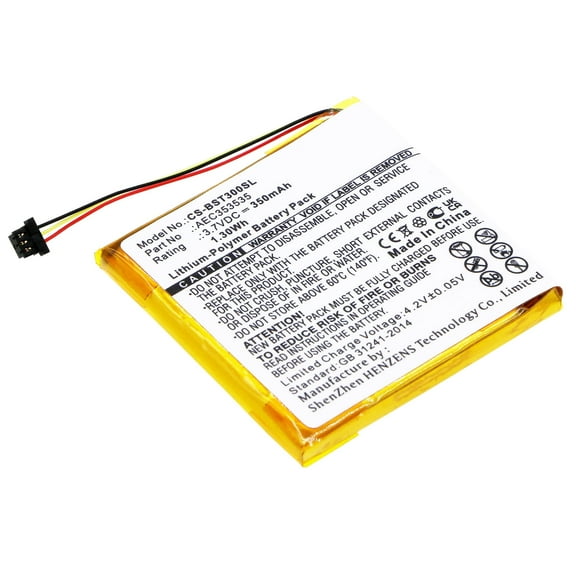 Replacement Battery for Beats AEC353535,3.7V/350mAh