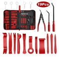 thumbnail image 1 of 19 Pcs Trim Removal Tool, Auto Clip Pliers Fastener Terminal Remover Set, Automotive Upholstery Removal Kit, Car Panel Dashboard Door Audio Trim Removal Tool Kit, 1 of 8