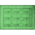thumbnail image 1 of Ahgly Company Indoor Rectangle Persian Emerald Green Traditional Area Rugs, 8' x 10', 1 of 4