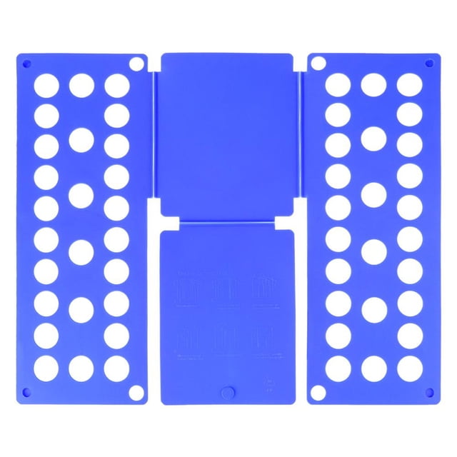 Organizador Tablero plegable ajustable Ropa de tamaño infantil Ahorre tiempo Pliegue Organizar (Azul) JShteea Libre de BPA