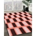 thumbnail image 2 of Ahgly Company Indoor Square Patterned Pastel Pink Area Rugs, 8' Square, 2 of 6