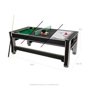 Triumph 3-in-1 Multigame Air Hockey, Billiards Pool and Table Tennis Table