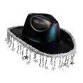 thumbnail image 2 of Western Cowboy Hat Cowgirl Hat Party Carnival Outdoor Sun Cap Elegant Tassels Cloth Material for Women, 2 of 9