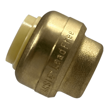 10 Pcs XFITTING Push Fit 3/8 Inch End Cap Plug, 27-6-7=10XX