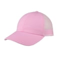 thumbnail image 1 of TopHeadwear Washed Cotton Twill Mesh Adjustable Cap - Pink, 1 of 1