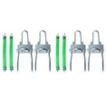 thumbnail image 2 of 2Pairs Professional Tree Climbing Spikes Set - Adjustable Climbing Gear with Non- Pedals - Aluminum Alloy Hooks for Arborists, Loggers & Fruit Pickers - Complete Safety Climbing Tool Kit, 2 of 7