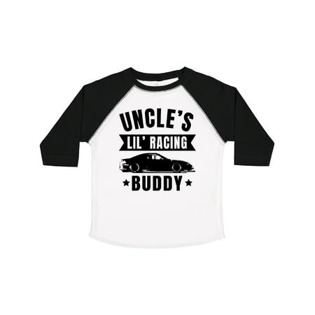 

Inktastic Uncles Lil Racing Buddy Gift Toddler Boy or Toddler Girl T-Shirt