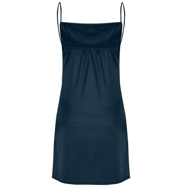 Homecoming Dresses for Teens Casual Backless Solid Color Slim Fitting Wrap  Buttocks Suspender Dress - Walmart.com