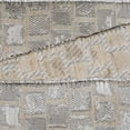 thumbnail image 3 of Vickerman 2.5" x 10 yard Silver and White Squares Christmas Ribbon, 3 of 4