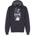 thumbnail image 1 of Cup Life Begins After Coffee Hoodie Men -Image by Shutterstock, Male Large, 1 of 2
