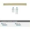 thumbnail image 3 of Amerock Bp36570 Monument 3-3/4" Center To Center Handle Cabinet Pull - Nickel, 3 of 7
