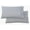 Silver, variant on Mocassi 2-Piece Pillowcases, 1500 Thread Count Ultra Soft Wrinkle & Fade Resistant Microfiber, King Size, Silver