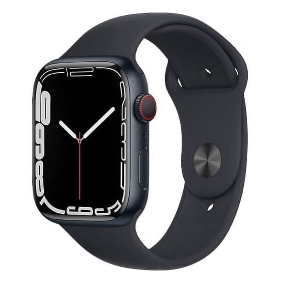 Pre-Owned Apple Watch Series 7 Aluminum 45 mm (GPS   Cellular) Midnight Black (Grade B)