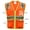 Neon Orange, variant on RK Safety Class 2 D-Ring Two Tone Mesh Vest - Neon Orange / Extra Large