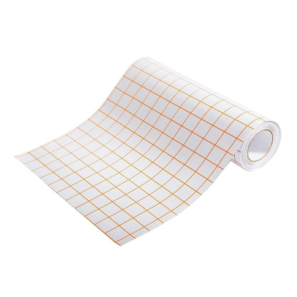 Cinta de Transferencia de Vinilo Adhesivo Transparente con Rejilla Sunnimix 30 x 200 Cm DIY