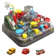 thumbnail image 2 of Juguete de coche de juguete de plástico ABS con forma de rompecabezas para niñas y niños. Estilo 4 con 3 coches, 2 of 6