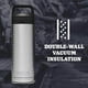 thumbnail image 2 of Botella de agua YETI Rambler 530 ml con aislamiento al vacío negra, 2 of 6