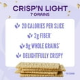 thumbnail image 3 of Wasa Crisp’n Light 7 AIF9 Grains Crispbread, 4.9 oz (Pack of 4), Crackers, Non-GMO Ingredients, 7 Grain Blend, 20 Calories per Slice, 3 of 3