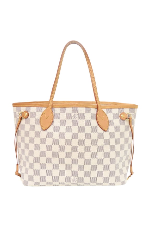 Pre-Owned Louis Vuitton Neverfull PM Damier Azur N51110 Tote Bag LV 1249 LOUIS VUITTON