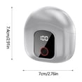 thumbnail image 3 of Danhjin Shaving Device Rechargeable Mini Shaver With Self-Sharpening Blades Waterproof USB Charging Compact For Your Travel And Home Use, 3 of 6