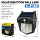 thumbnail image 3 of Lámpara de pared solar para jardín al aire libre, luz de tungsteno impermeable por inducción (3LED), 3 of 4